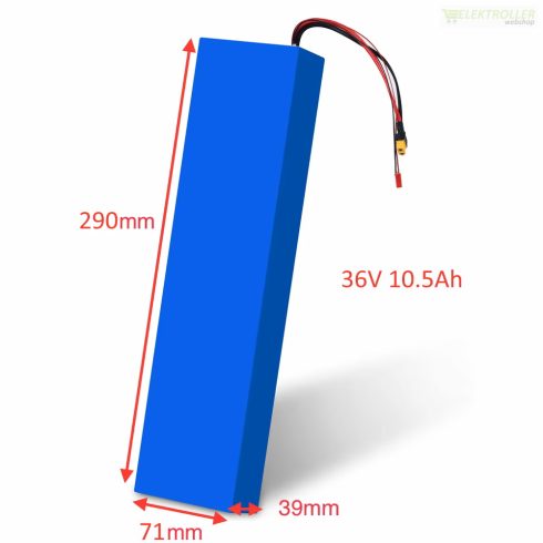 36V 10.5Ah Lithium akkumulátor
