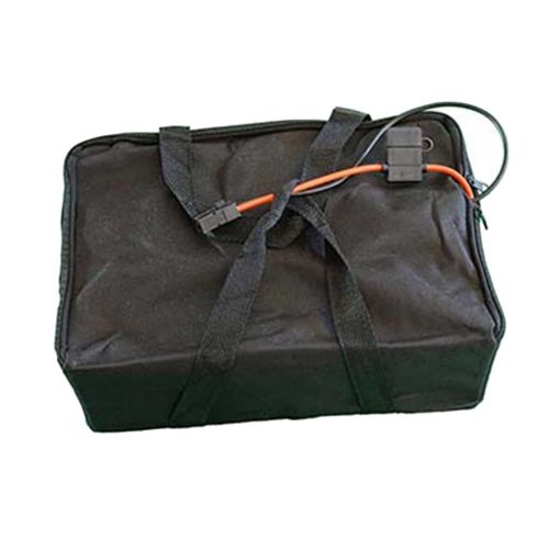 48V akkupakk táskával, kábelekkel