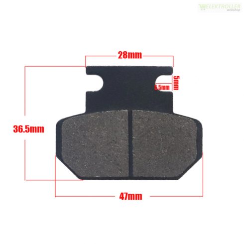 Citycoco Harley chopper fékbetét (hátsó)