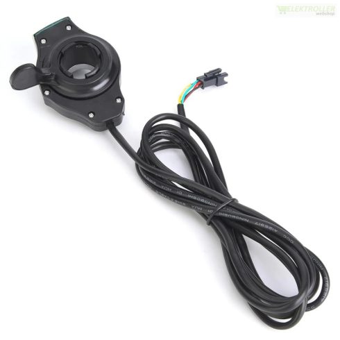 Elektromos roller hüvelykujjas univerzális gázkar LCD kijelzővel 12-72V