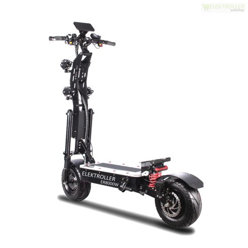 ER8000W összecsukható elektromos roller 72V 35Ah ülés nélkül (fekete)