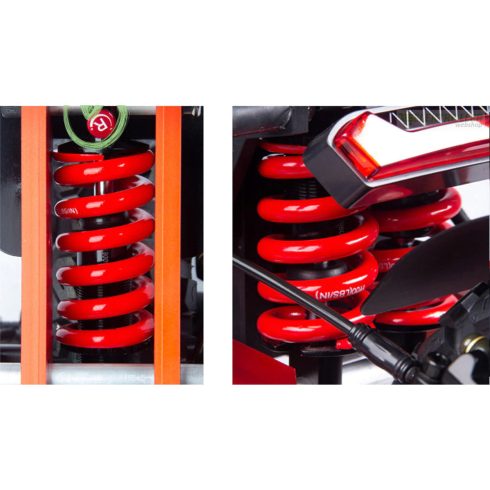 ER8000W összecsukható elektromos roller 72V 45Ah üléssel (fekete)