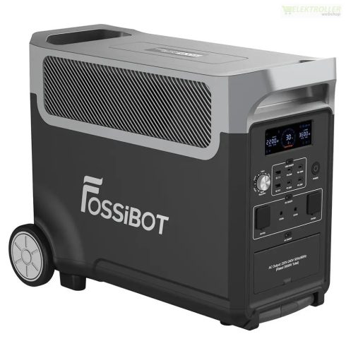 Hordozható szünetmentes nagyteljesítményű áramforrás energiatároló állomás FOSSIBOT F3600