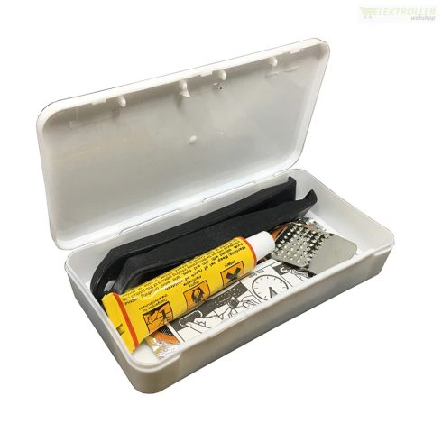 Gumijavító készlet