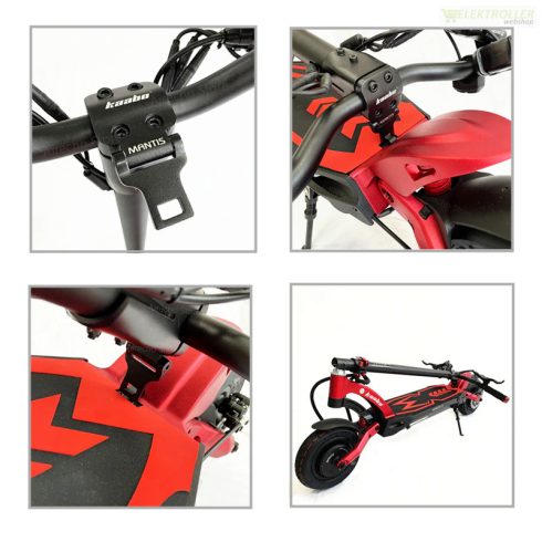 Kaabo Mantis 10 PRO elektromos roller 24.5Ah 2000W 60V 65km/h 100km