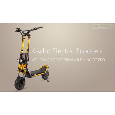 Kaabo Wolf King GT PRO+ elektromos roller 35Ah 4000W 72V 100km/h 180km