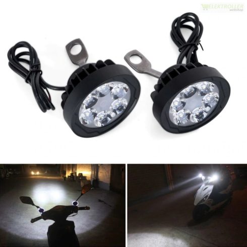 Első elektromos roller kerékpár LED menetfény lámpa 12V 12W