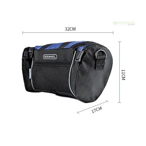 Kormánytáska hevederrel (kék)