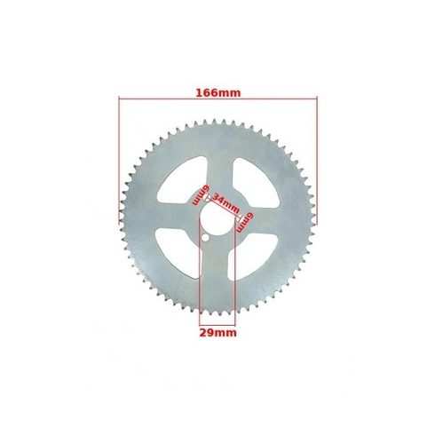 T8F 64 fogú lánckerék