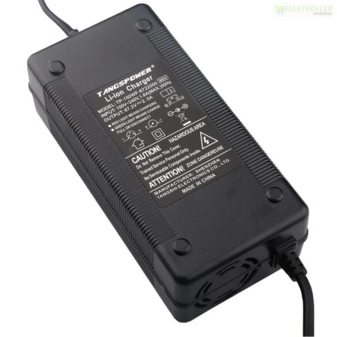 Lithium akkumulátor töltő 60V 3A Tangspower TP-150WF-6723000 GX16 3P